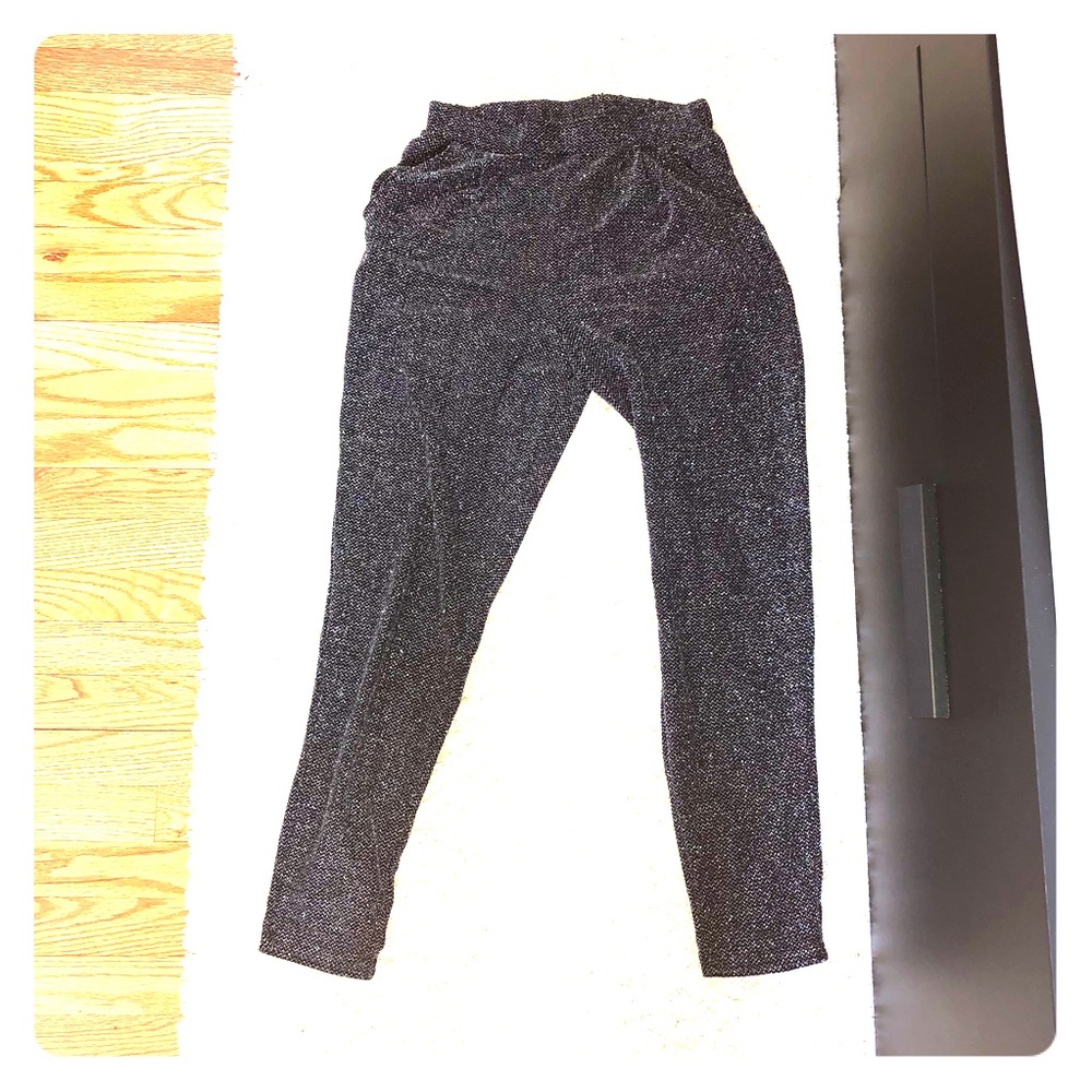 Sparkle loose dress pants